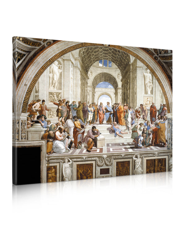 The School of Athens by Raphael, Canvas 20"x16"