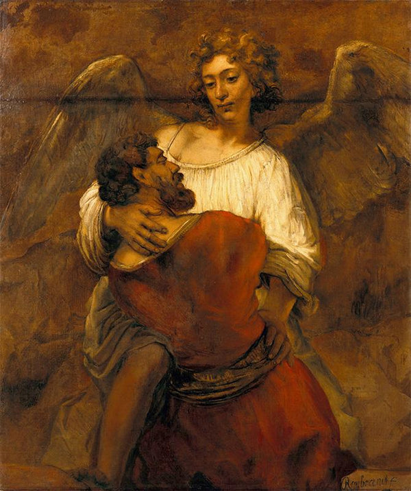 Jacob wrestling with the Angel