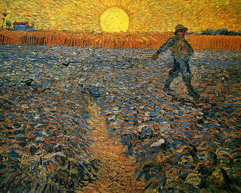 The Sower by Vincent Van Gogh.