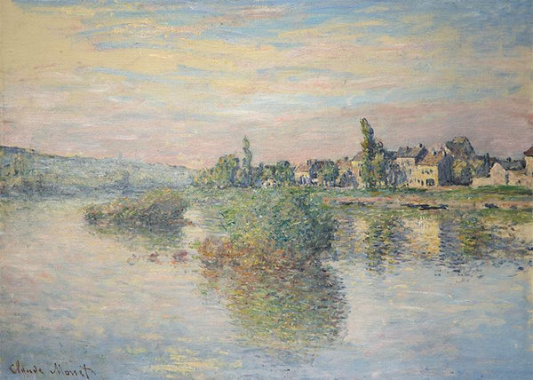 Banks of the Seine at Lavacourt (Bords de la Seine a Lavacourt)