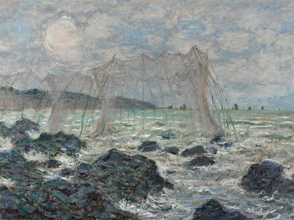 Fishing nets at Pourville