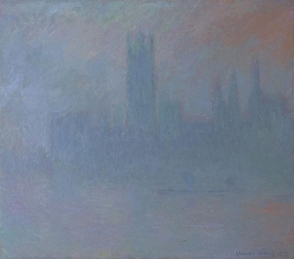 Houses of Parliament in the Fog