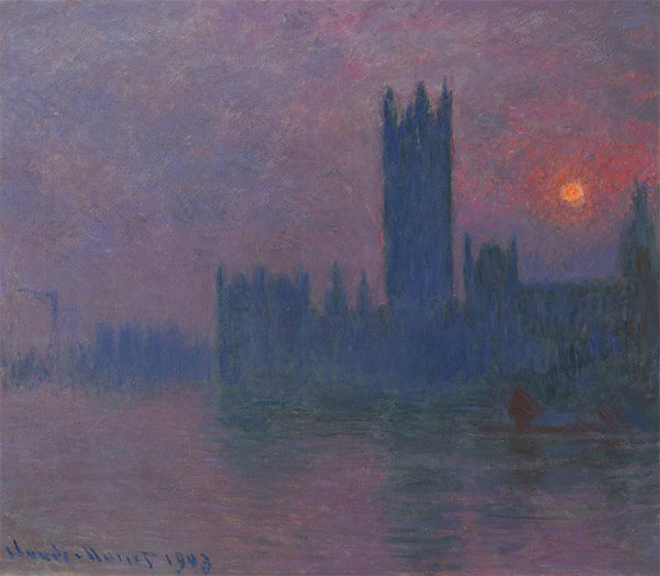 Houses of Parliament, Sunset