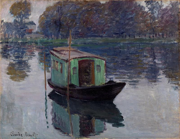 Monet's studio-boat