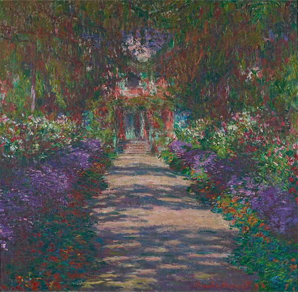 Pathway in Monet's Garden In Giverny