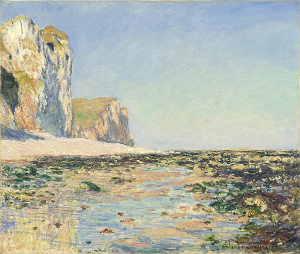 Seashore and Cliffs of Pourville in the Morning