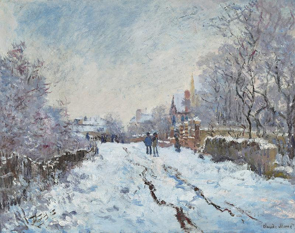 Snow Scene at Argenteuil