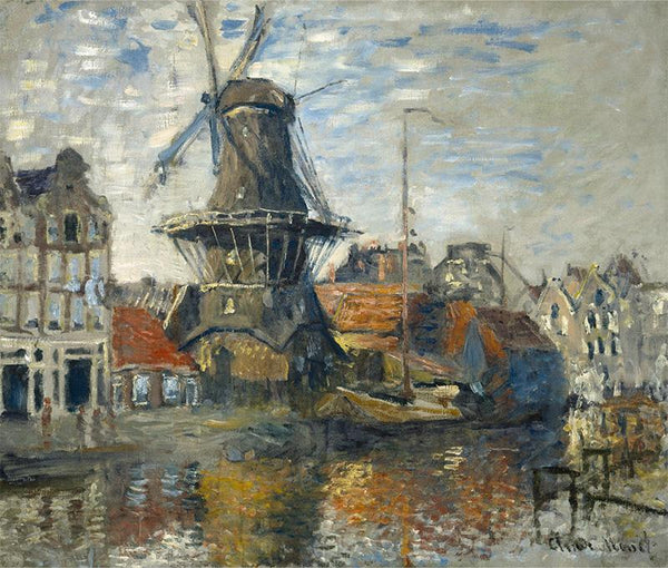 The Windmill on the Onbekende Gracht, Amsterdam