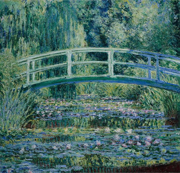 Water Lilies and Japanese Bridge