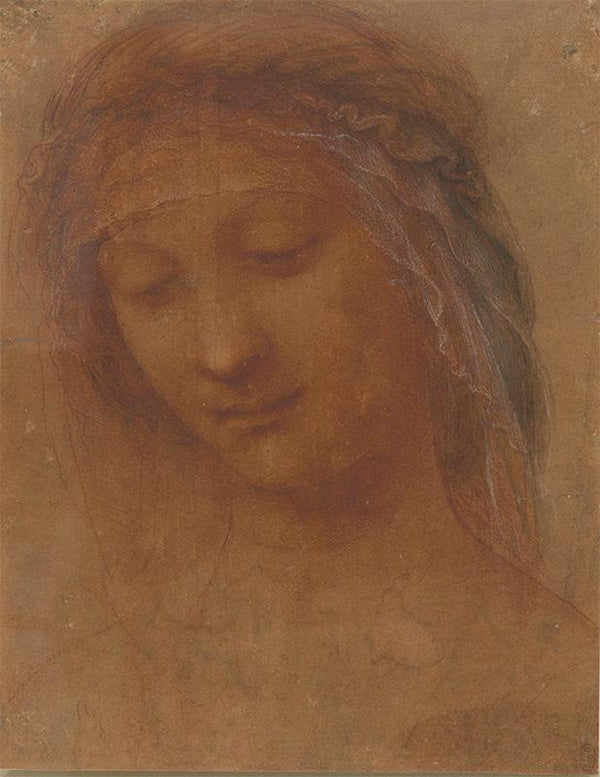 The head of the Madonna