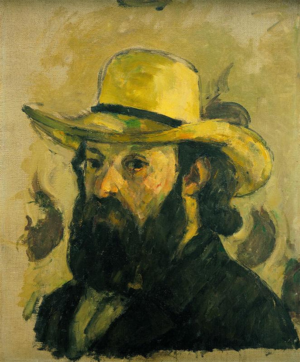 Self-Portrait in a Straw Hat