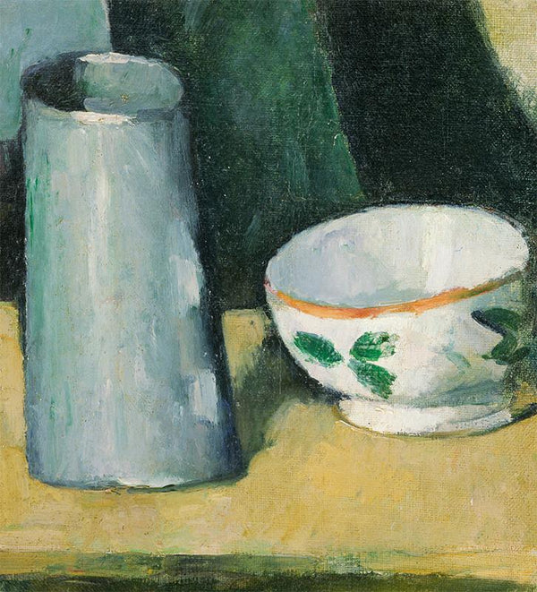 Still Life, Bowl and Milk Jug