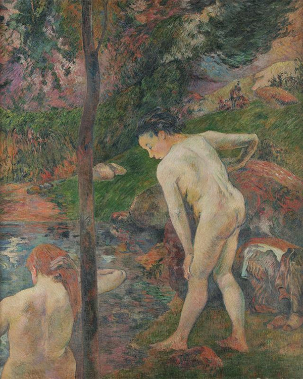 Bather in Brittany