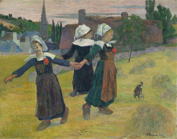 Breton Girls Dancing, Pont-Aven