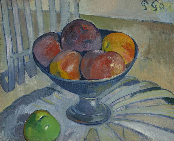 Fruit Dish on a Garden Chair