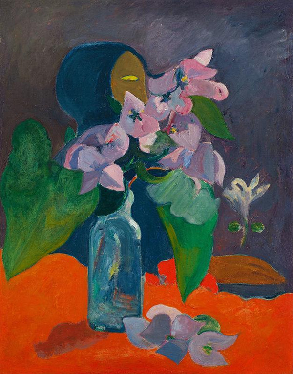 Still Life with Flowers and Idol