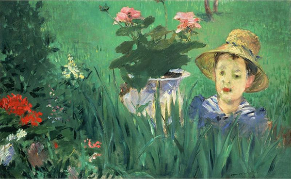 Boy in Flowers (Jacques Hoschedé)