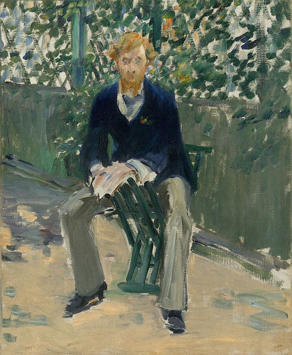 George Moore in the Artist's Garden