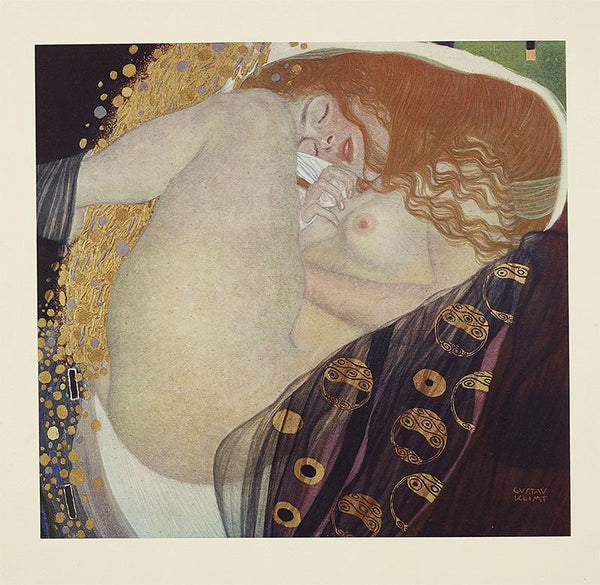 Danaë, 190708. Print from the portfolio Das Werk von Gustav Klimt, ed. by the art publisher Hugo Heller, Vienna  Leipzig