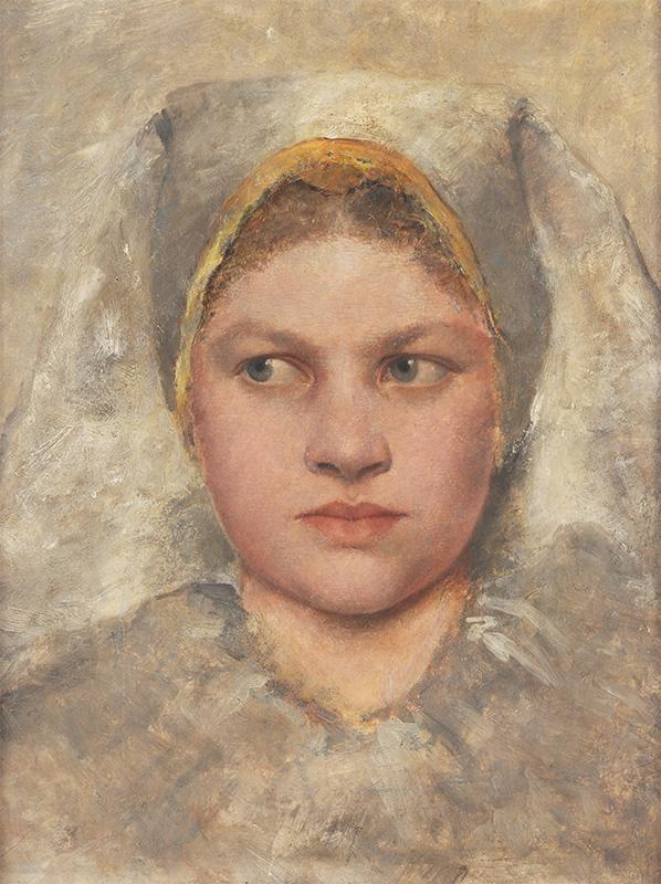 Head Study of a Girl from Haná