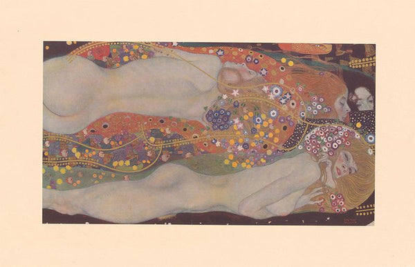 Water Snakes after Gustav Klimt, plate 39, The work of Gustav Klimt