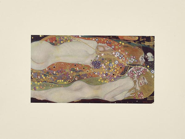 Watersnakes II, 1904. Print from the portfolio The work of Gustav Klimt, ed. by the art publisher Hugo Heller, Vienna  Leipzig