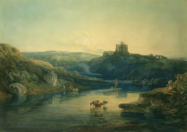 Joseph Mallord William Turner - Norham Castle, Sunrise (c.1798)