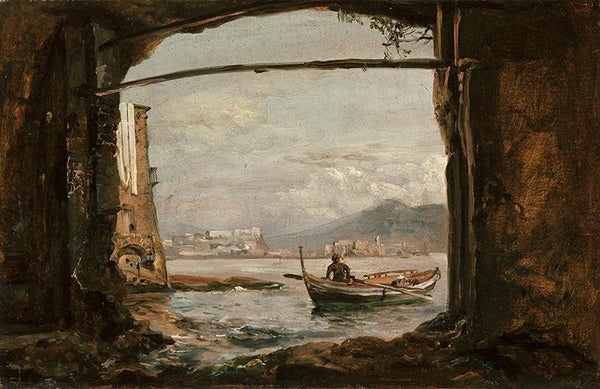 View from a grotto near Posillipo