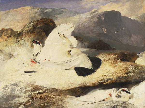 Ptarmigan in a Landscape