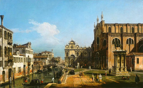 The Campo di SS. Giovanni e Paolo, Venice