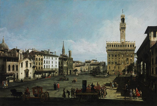 The Piazza della Signoria in Florence