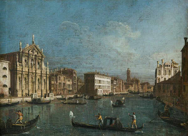 Venecia, el Gran Canal que ve al noreste desde la Iglesia de los Carmelitas Descalzos