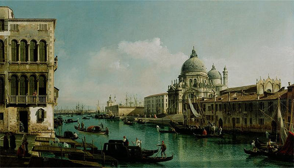 View of the Grand Canal and the Dogana