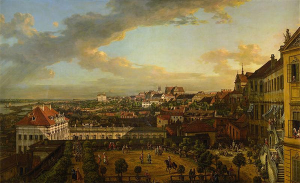 View of Warsaw from the Terrace of the Royal Castle