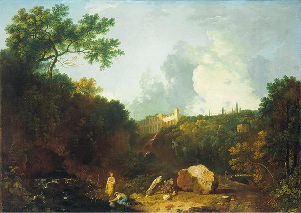 Distant View of Maecenas' Villa, Tivoli