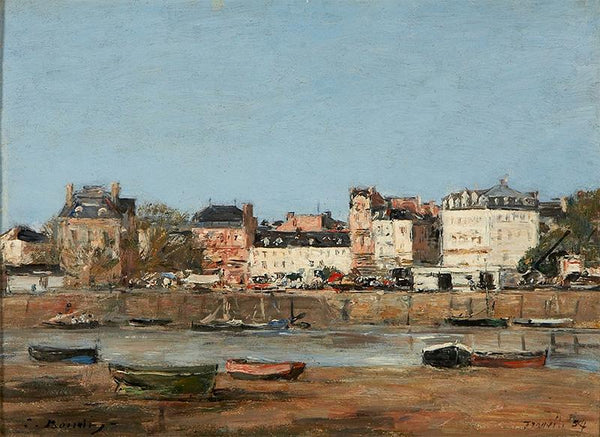 The Harbour at Trouville