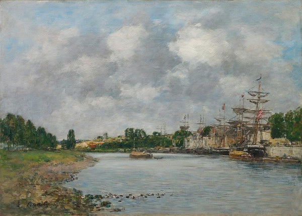 View of the Port of Saint-Valéry-sur-Somm