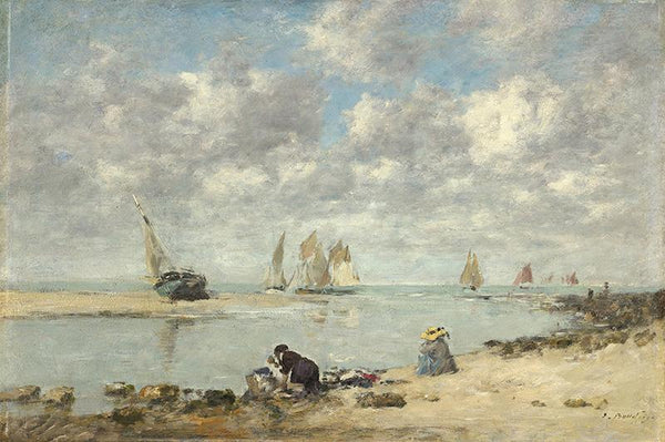 Washerwoman near Trouville