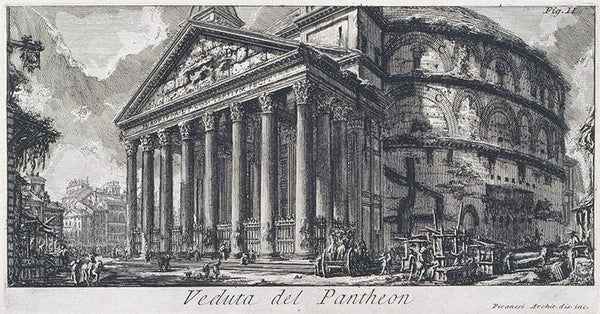 View of the Pantheon (Veduta del Pantheon)