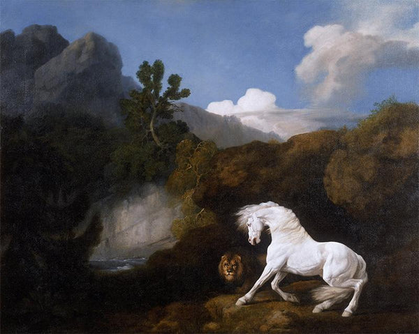 Horse Frightened by a Lion 1770