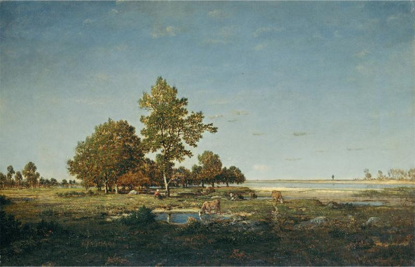 Landscape with a clump of trees