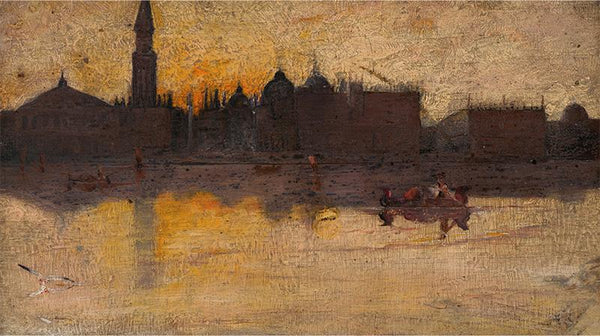 Gray day in spring, Venice