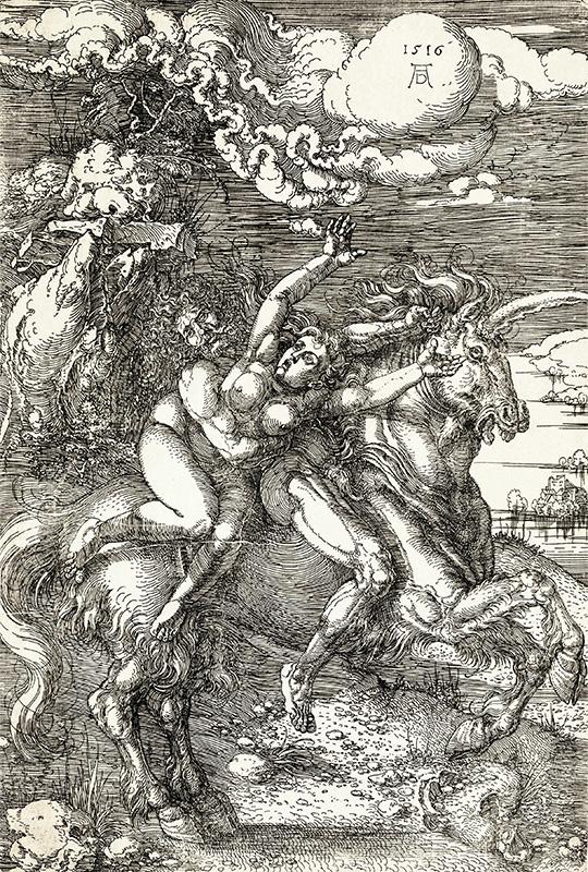 Abduction of Proserpine on a Unicorn