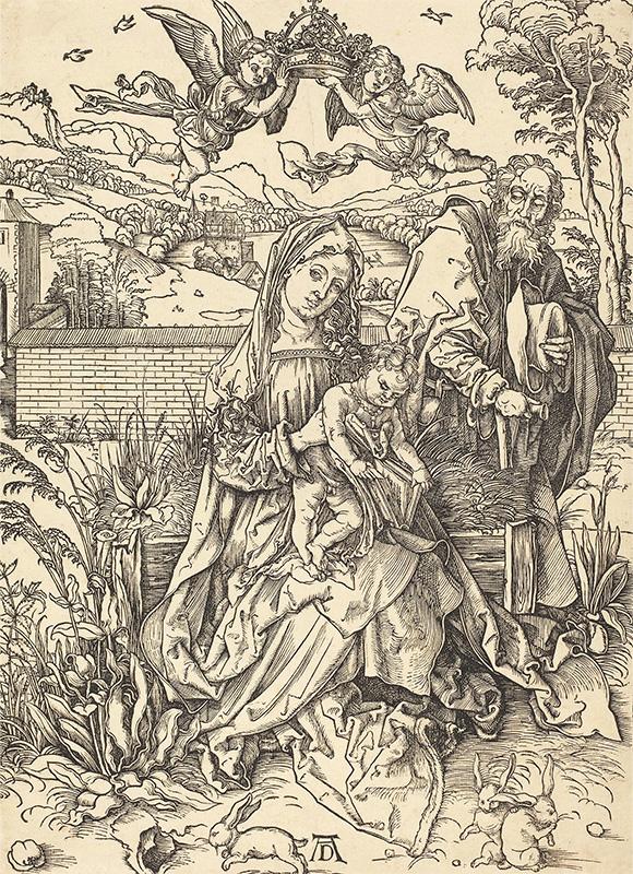 Holy Family with the Three Hares