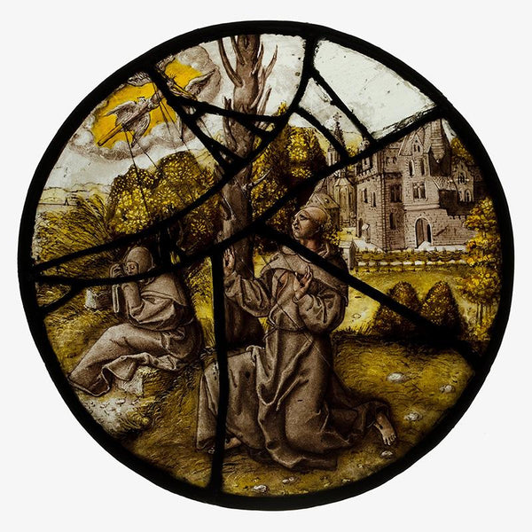 Roundel with Saint Francis Receiving the Stigmata