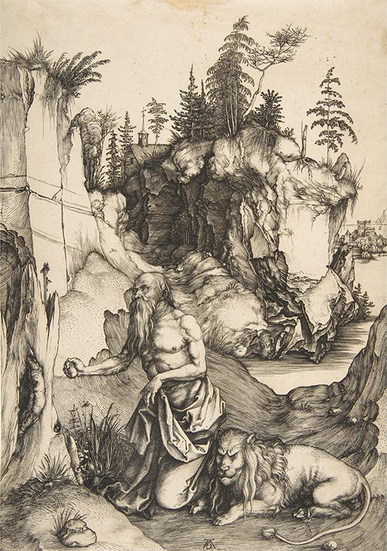 Saint Jerome Penitent in the Wilderness