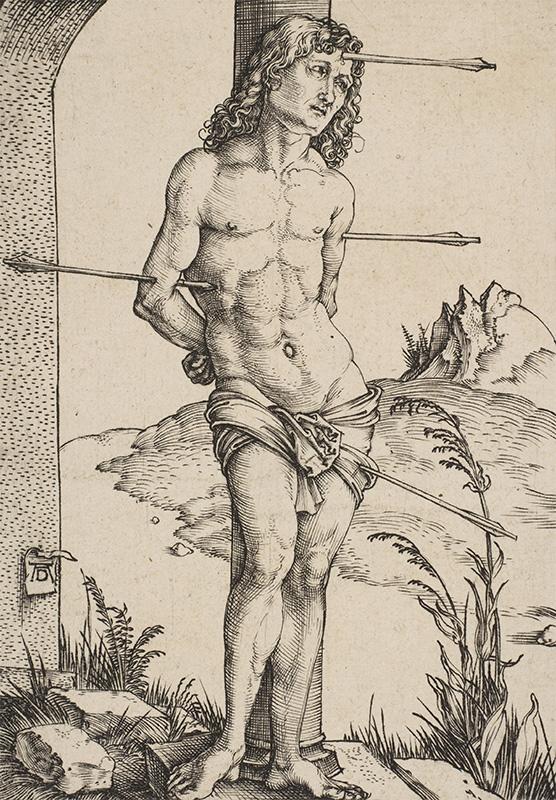 Saint Sebastian Bound to the Column