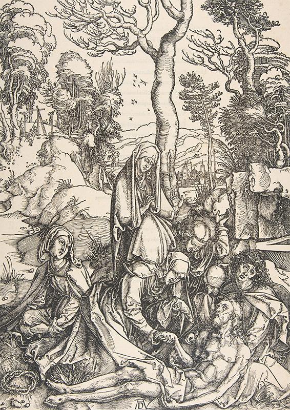 The Lamentation, from The Large Passion