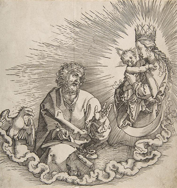 The Virgin Appearing to Saint John, Frontispiece to the Apocalypse