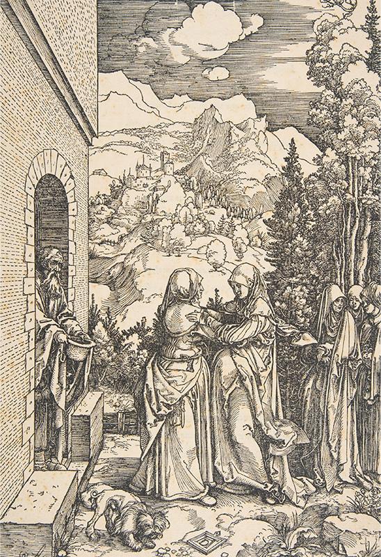 The Visitation, from The Life of the Virgin